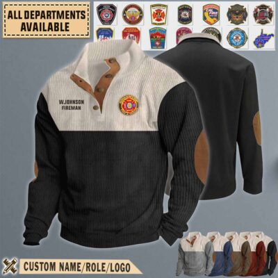 greentop fire and rescue mostand collar sweatshirt 1zuya