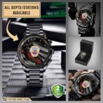 Leesburg Volunteer Fire Department NJ_Black Wrist Watch