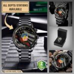 Levittown Fire Department NY_Black Wrist Watch