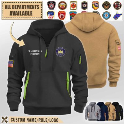 lexington fire department kypremium quarter zip hoodie 4ibuy