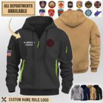 mountain view fire department arpremium quarter zip hoodie 67dm8