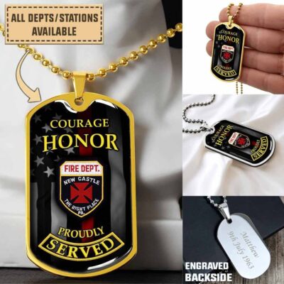 new castle fire department padogtag n7ggf