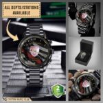 Norwich Township Volunteer Fire Department PA_Black Wrist Watch