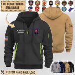 prince william county department of fire and rescue vapremium quarter zip hoodie envit