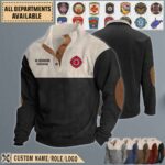 professional fire fighters of idaho idstand collar sweatshirt r1bs3