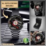 Richland Volunteer Fire Department TX_Black Wrist Watch