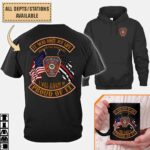 shaw afb fire department sccotton printed shirts blfm0