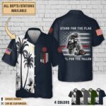 South East Fire And Rescue TN_Palm Tree Hawaiian Shirt