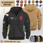 wildland firefighterspremium quarter zip hoodie gkwxj