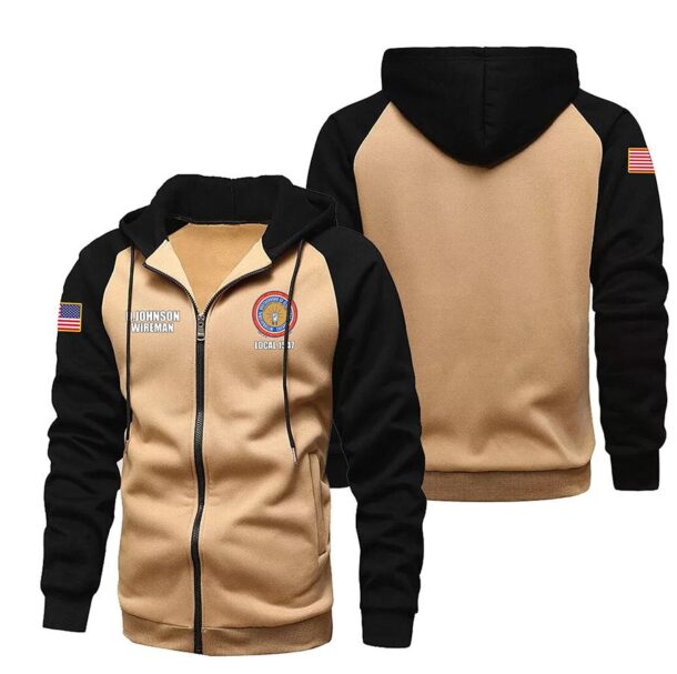 custom union localraglan zip hoodie nzv4z