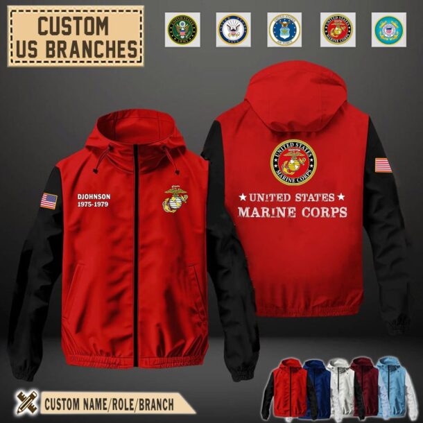 custom us brancheswindbreaker jacket 0hc6p