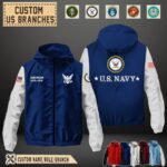 custom us brancheswindbreaker jacket dq2ra