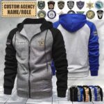 Lee County Sheriff's Office FL_Raglan Zip Hoodie