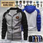 Nebraska Department of Correctional Services NE_Raglan Zip Hoodie