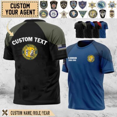 north carolina state highway patrol ncaop tshirt 11 4l823