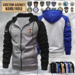 Oklahoma Department of Corrections OK_Raglan Zip Hoodie