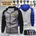 West Virginia State Police﻿ WV_Raglan Zip Hoodie