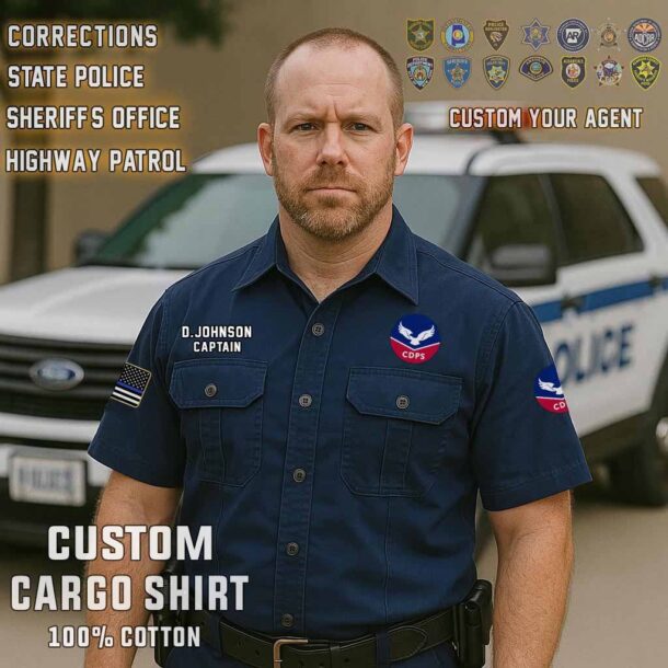 colorado department of public safety cocotton cargo shirts2 o058d
