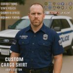 custom saint joseph missouri police department mocotton cargo shirts2 lp81w