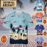 De Havilland Canada DHC-7 DHC7_Pocket Hawaiian Shirt