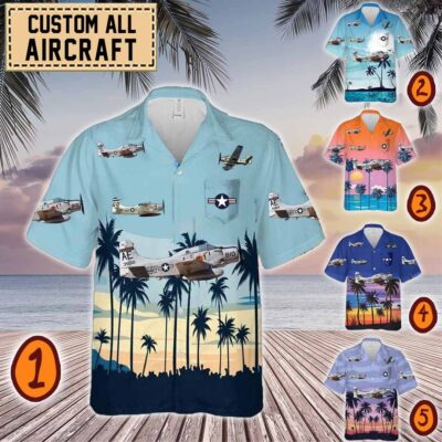 ea 1f skyraider ea1fpocket hawaiian shirt a4vgp