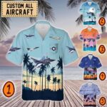 F-106 Delta Dart F106_Pocket Hawaiian Shirt