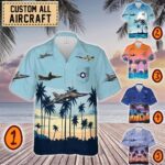 F-111A Aardvark Vietnam War F111A_Pocket Hawaiian Shirt