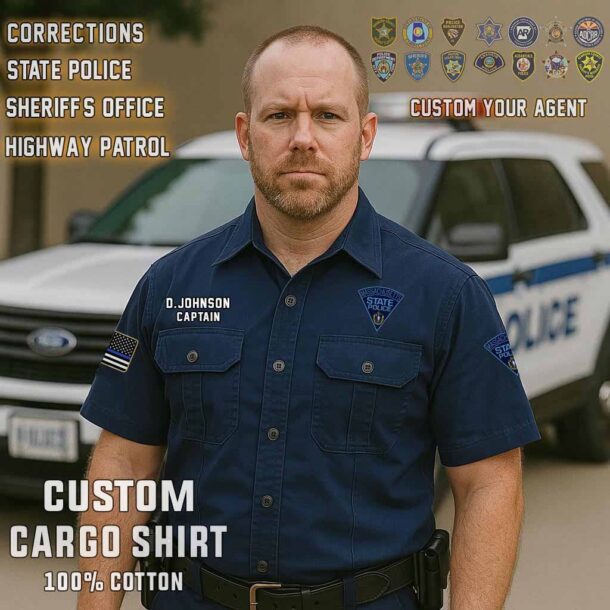 massachusetts state police macotton cargo shirts2 1jxao