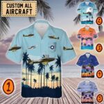 Navion Aircraft_Pocket Hawaiian Shirt