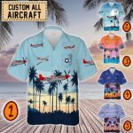 P-51 Mustang P51_Pocket Hawaiian Shirt