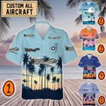 RQ-4 Global Hawk RQ4_Pocket Hawaiian Shirt