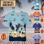 U-6 Beaver (DHC-2 Beaver) U6 DHC2_Pocket Hawaiian Shirt