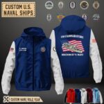 uss caloosahatchee ao 98flag windbreaker jackets1 gf20o