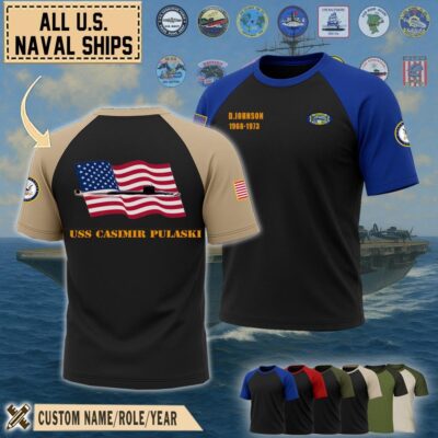 uss casimir pulaski ssbn 633raglan tshirt1 ubxcx