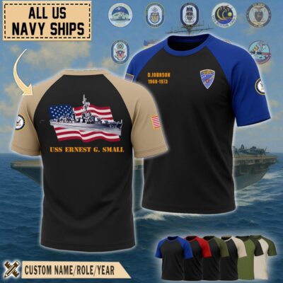 uss ernest g small dd 838raglan tshirt1 zr184