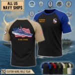 uss fox cg 33raglan tshirt1 lqzka