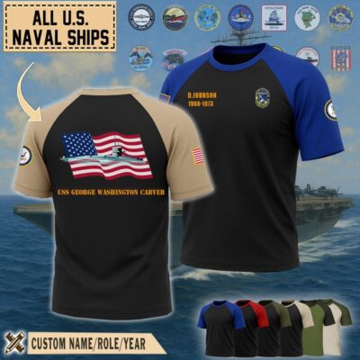 uss george washington carver ssbn 656raglan tshirt1 mit7u