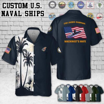 uss james madison ssbn 627flag pocket hawaiian shirt1 ic5x3