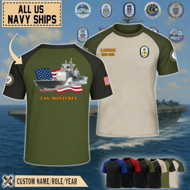 uss monterey cg 61raglan tshirt2 wt622
