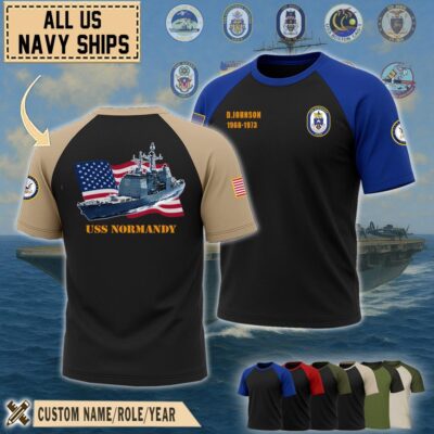uss normandy cg 60raglan tshirt1 f8rfc