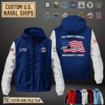 uss north carolina ssn 777flag windbreaker jackets1 v13z8