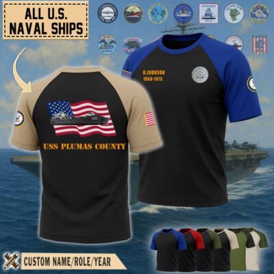 uss plumas county lst 1083raglan tshirt1 fizji