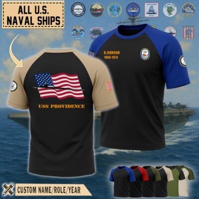 uss providence ssn 719raglan tshirt1 k8657
