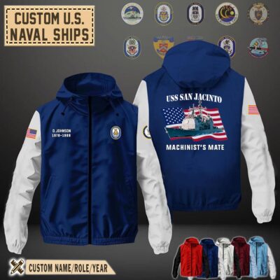 uss san jacinto cg 56flag windbreaker jackets1 oaav9