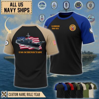 uss schenectady lst 1185raglan tshirt1 0ajua