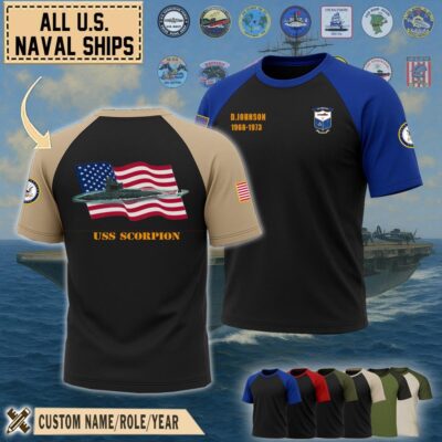 uss scorpion ssn 589raglan tshirt1 sul8l