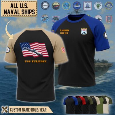 uss tullibee ssn 597raglan tshirt1 iq80h