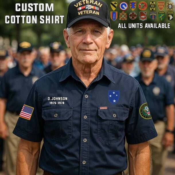 23rd id 23rd infantry divisioncotton cargo shirts2 mwpud