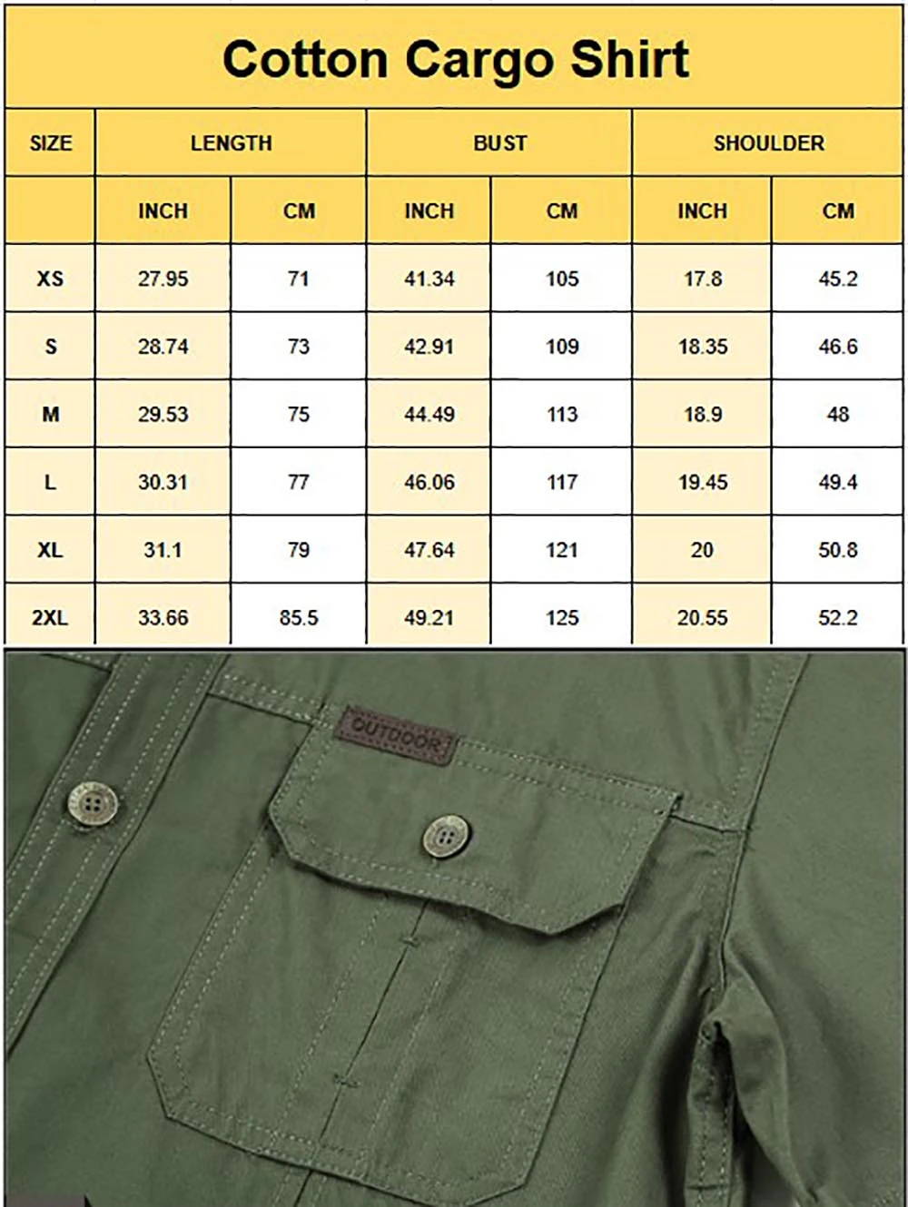 Web Sizechart Cotton Cargo Shirt 2XL .webp