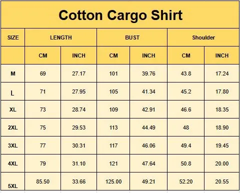 Web zSize Cotton Cargo Shirt.webp
